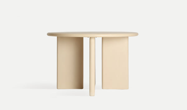 Kalnher Dining Table Beige Finish