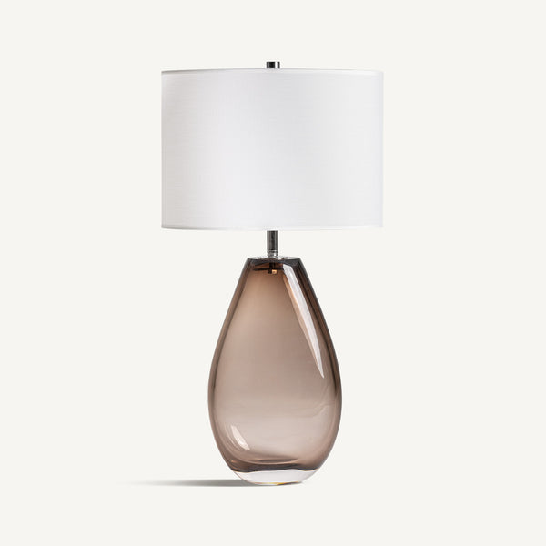 Saphira White & Brown Table Lamp 35x24x63 cm