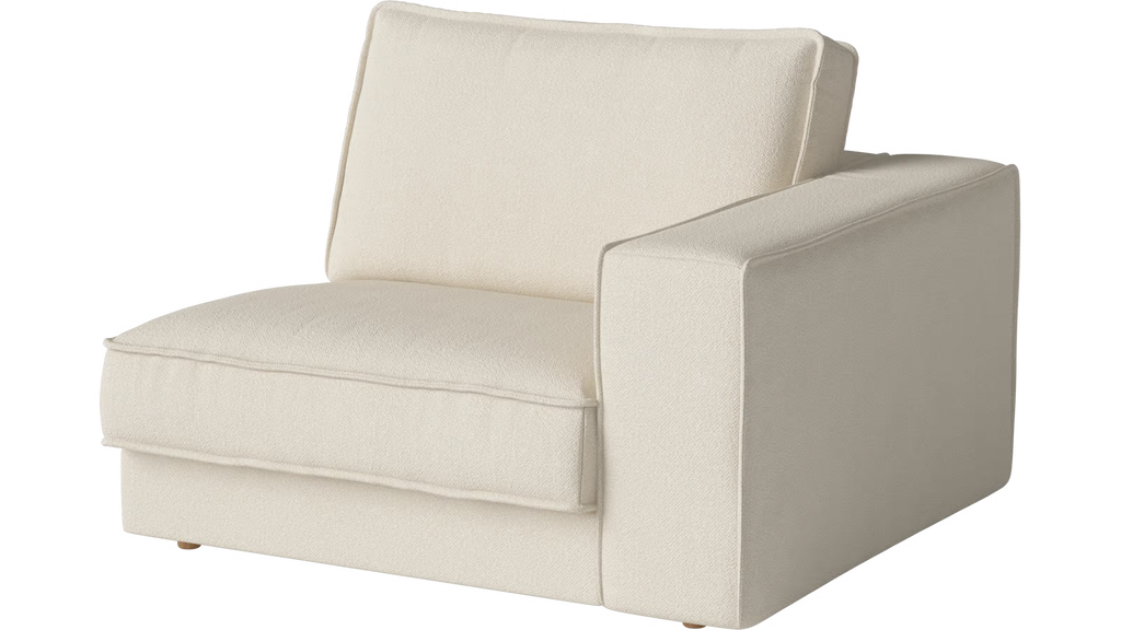 Noora Sofa 315x204cm in Adria Ivory