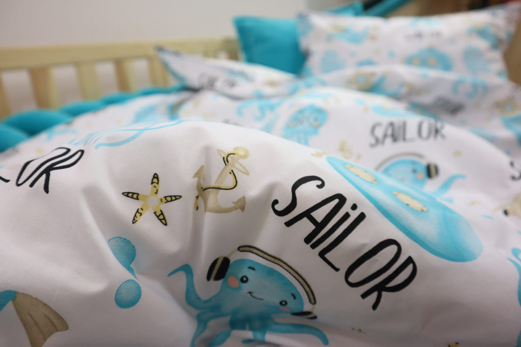 Pościel bawełniana Sailor – na zamówienie