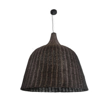 Load image into Gallery viewer, Brown Rattan Boho Pendant Lamp