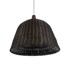 Load image into Gallery viewer, Brown Rattan Boho Pendant Lamp
