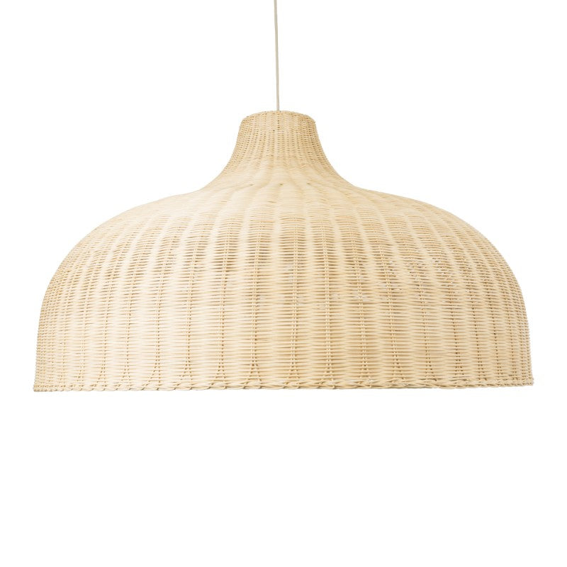 PENDANT LAMP RATTAN 100X100X60 NATURAL