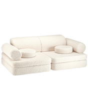 Laden Sie das Bild in den Galerie-Viewer, Cream White Settee
