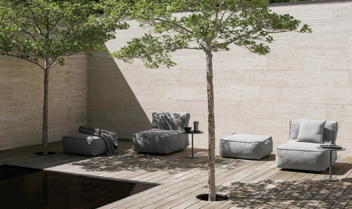 GROW Outdoor Chaise Lounge -GROW- colour (excl. base plate)