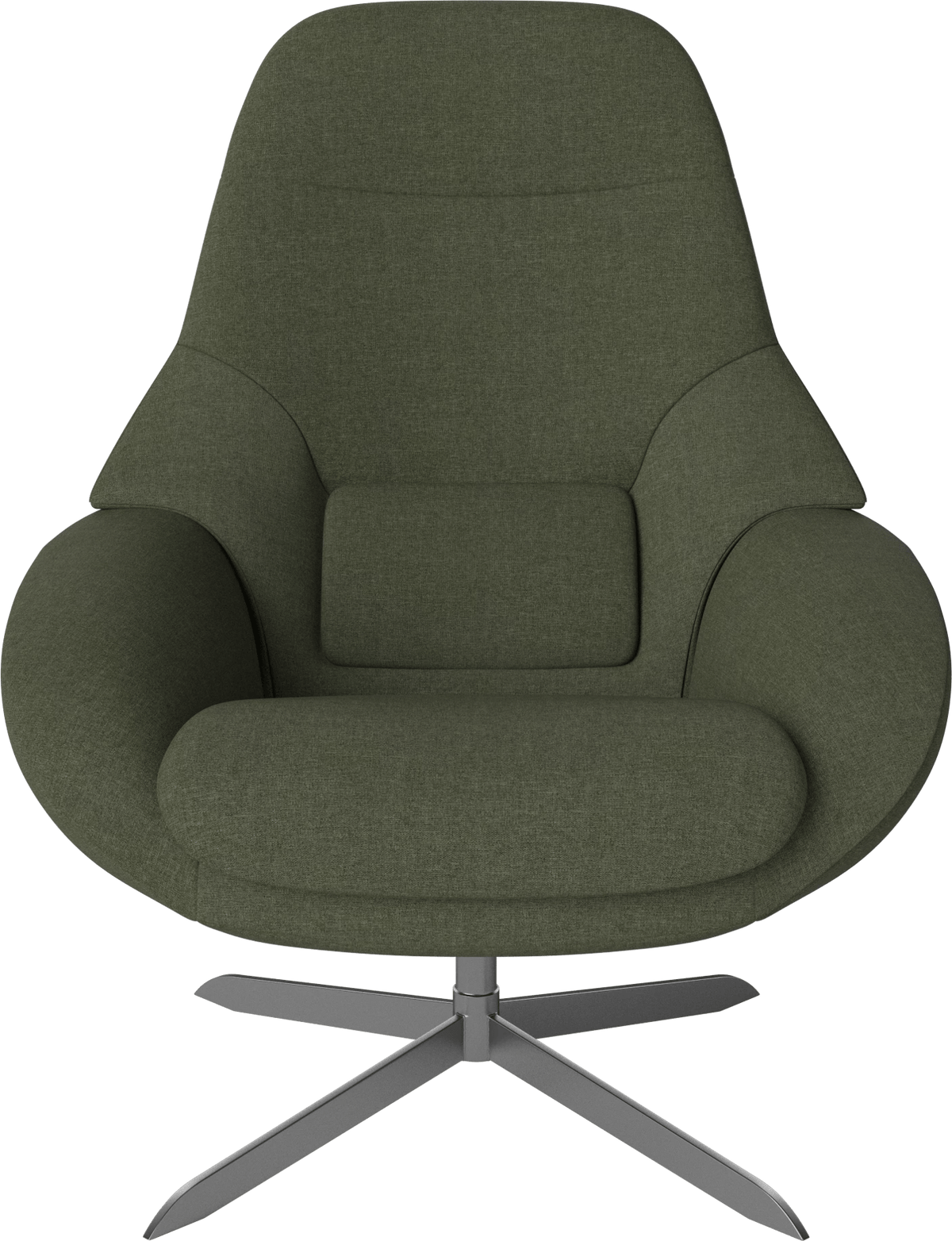Saga Armchair w. Return Swivel Function