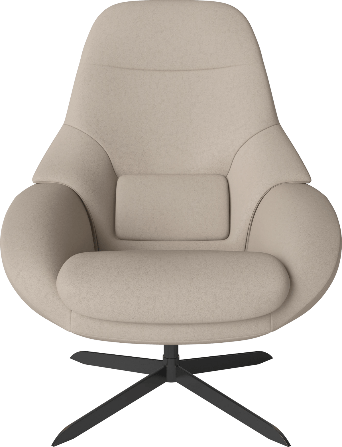 Saga Armchair w. Return Swivel Function