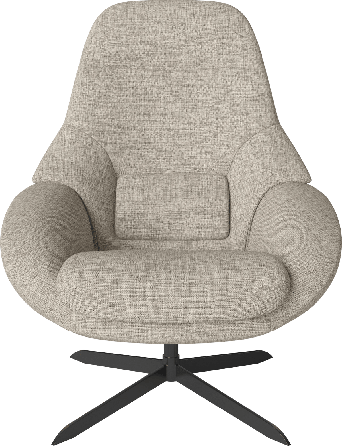 Saga Armchair w. Return Swivel Function