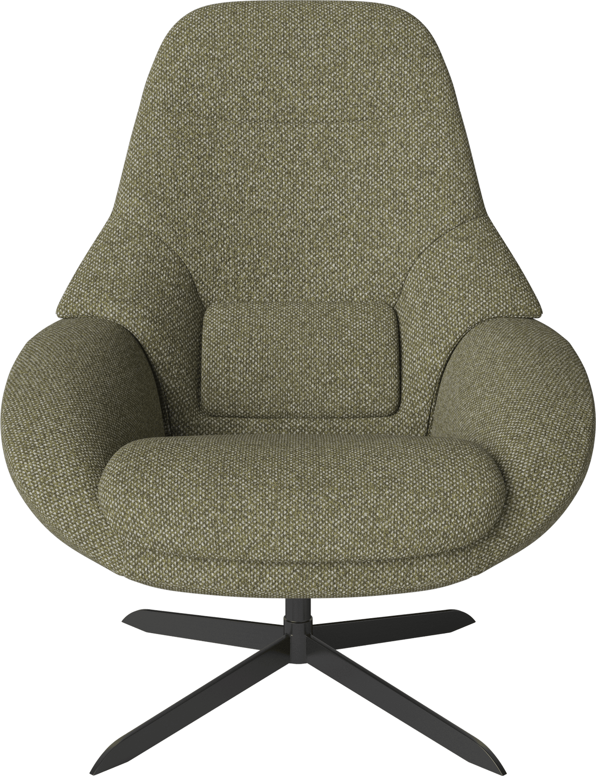 Saga Armchair w. Return Swivel Function