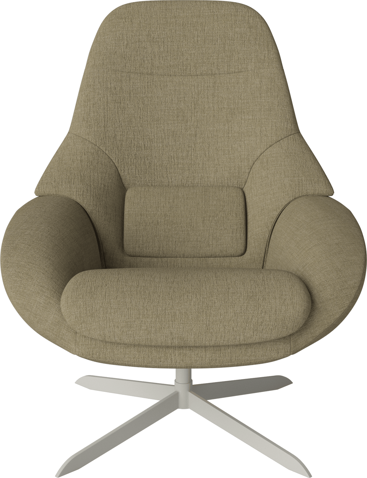 Saga Armchair w. Return Swivel Function - Curated Edition