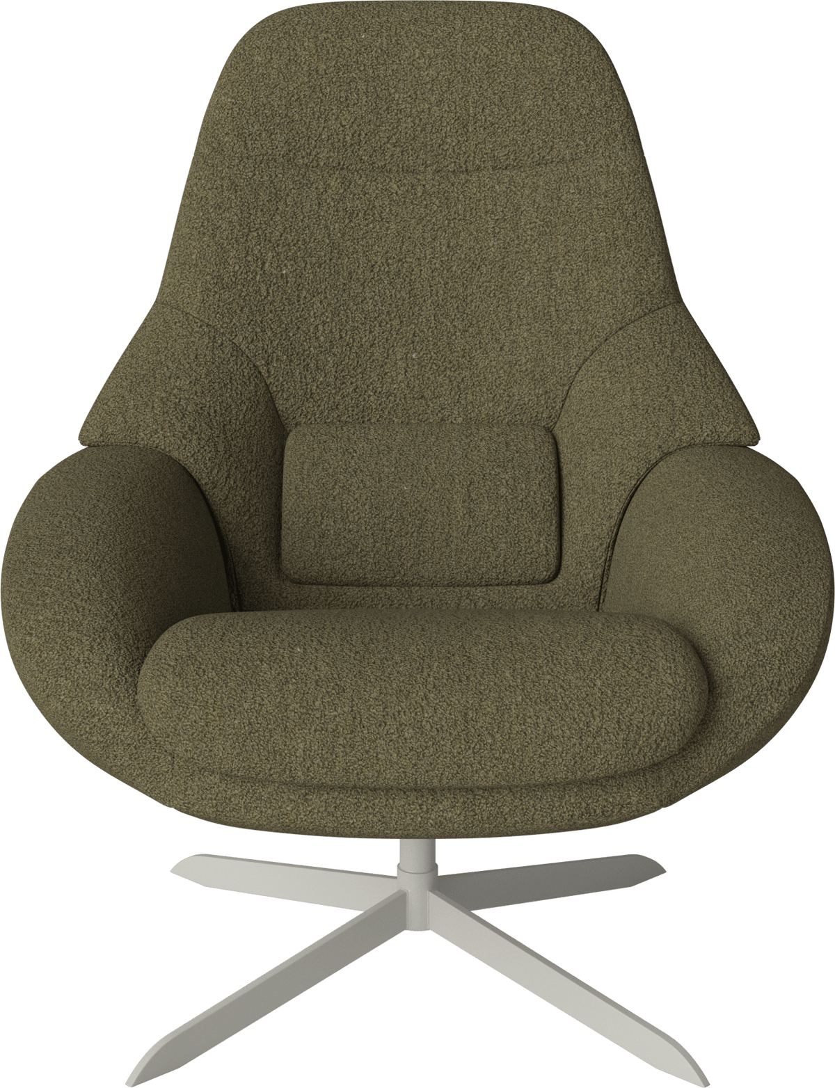 Saga Armchair w. Return Swivel Function - Curated Edition
