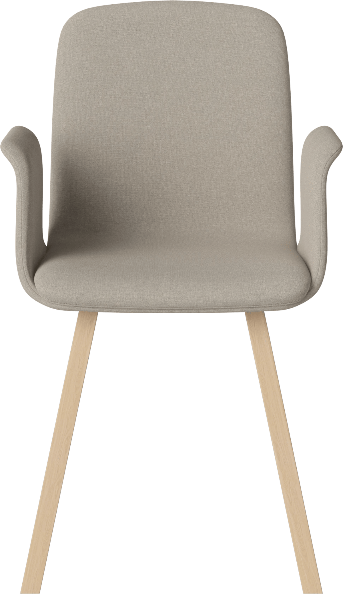 Palm Fully Upholstered Dining Chair w. Armrest