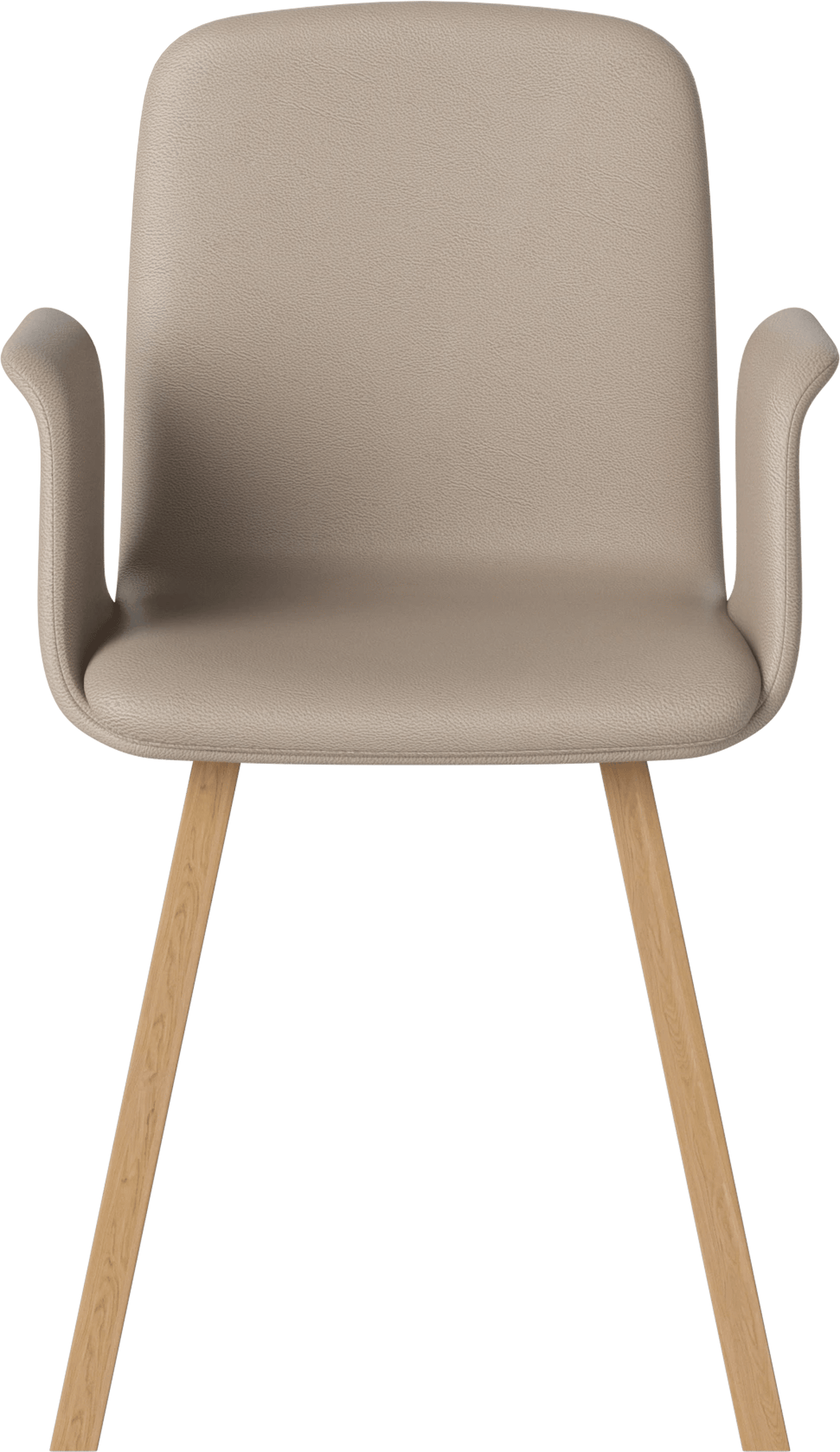 Palm Fully Upholstered Dining Chair w. Armrest