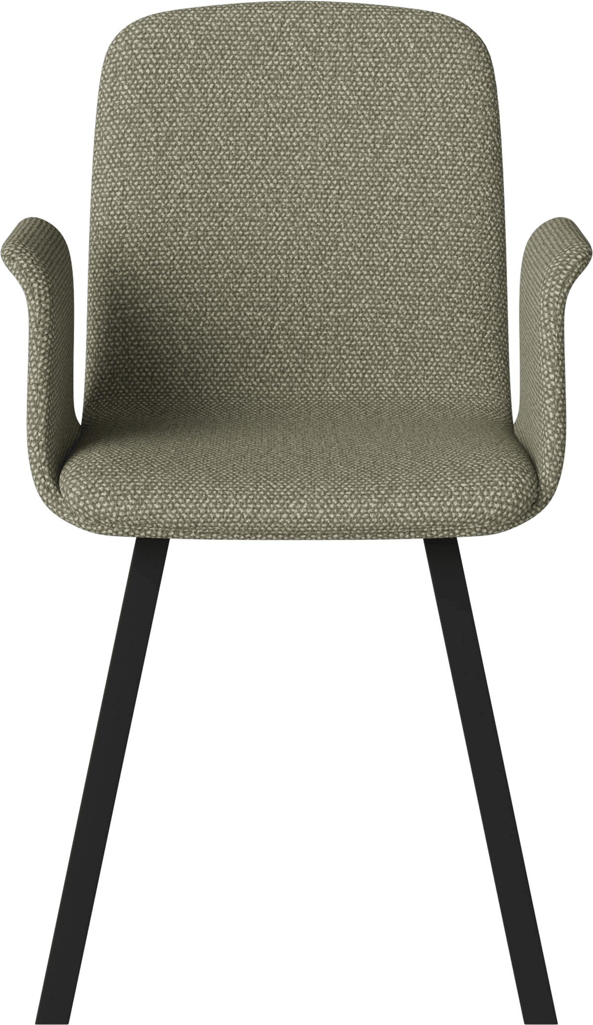 Palm Fully Upholstered Dining Chair w. Armrest