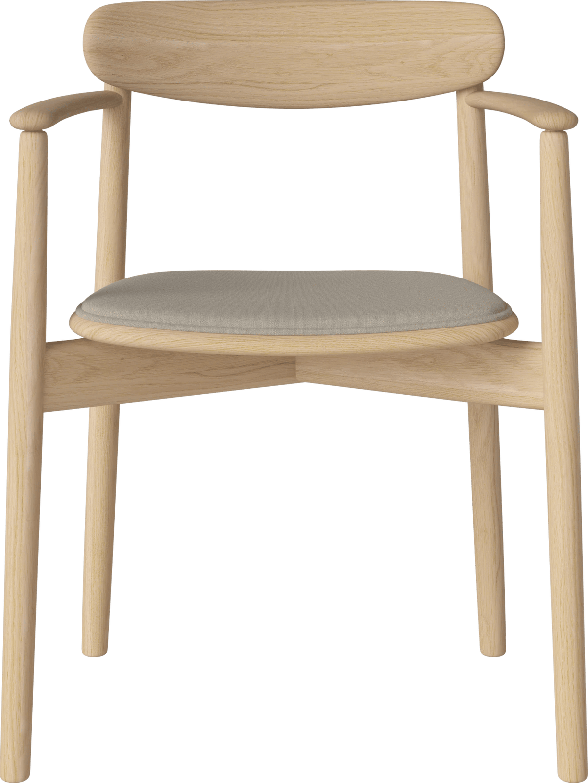 Merge Upholstered Dining Chair with armrest