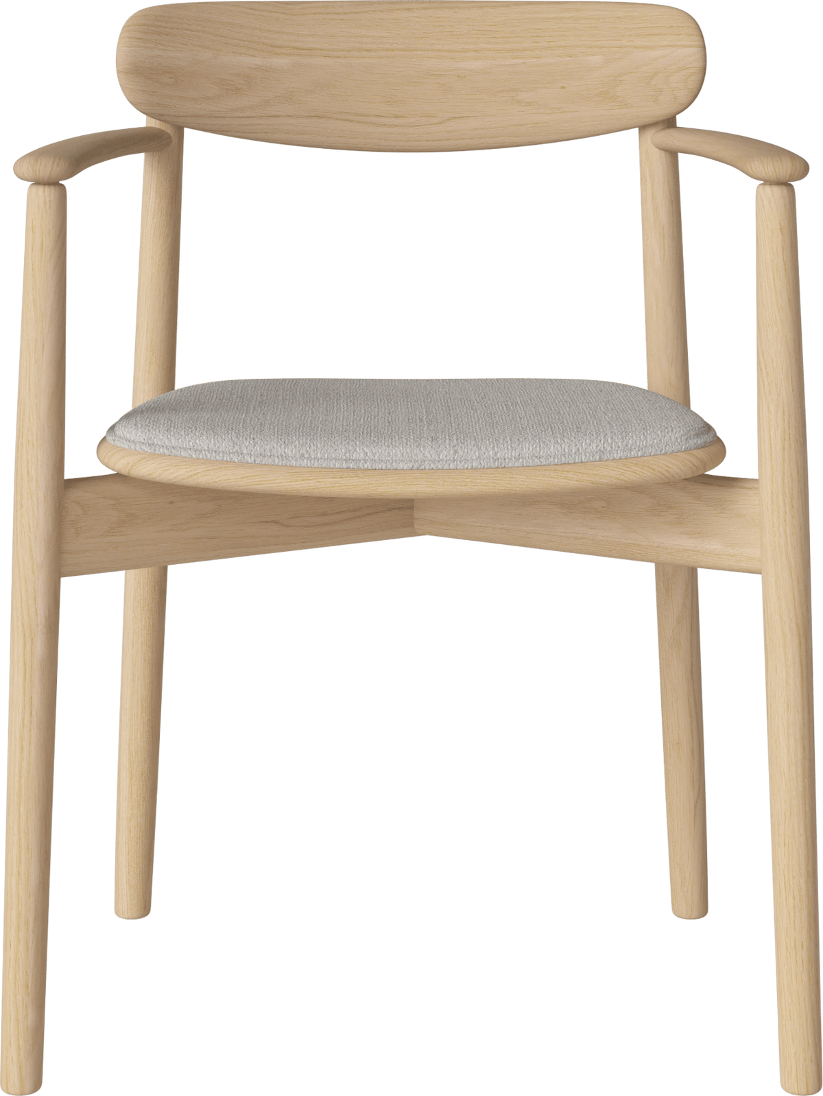 Merge Upholstered Dining Chair with armrest