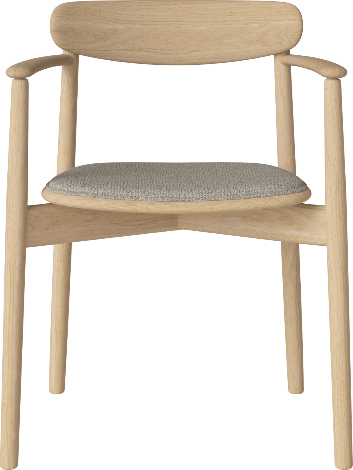 Merge Upholstered Dining Chair with armrest