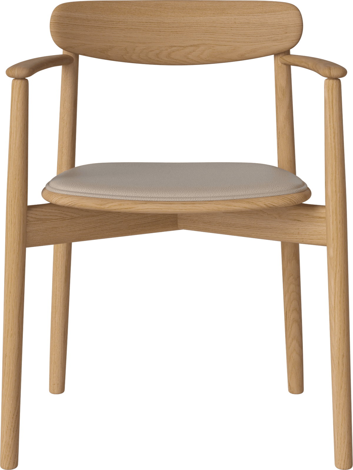 Merge Upholstered Dining Chair with armrest
