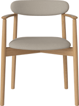 Carica l'immagine nel visualizzatore di Gallery, Merge upholstered dining chair with armrest