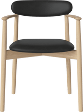 Carica l'immagine nel visualizzatore di Gallery, Merge upholstered dining chair with armrest