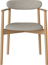 Carica l'immagine nel visualizzatore di Gallery, Merge upholstered dining chair with armrest