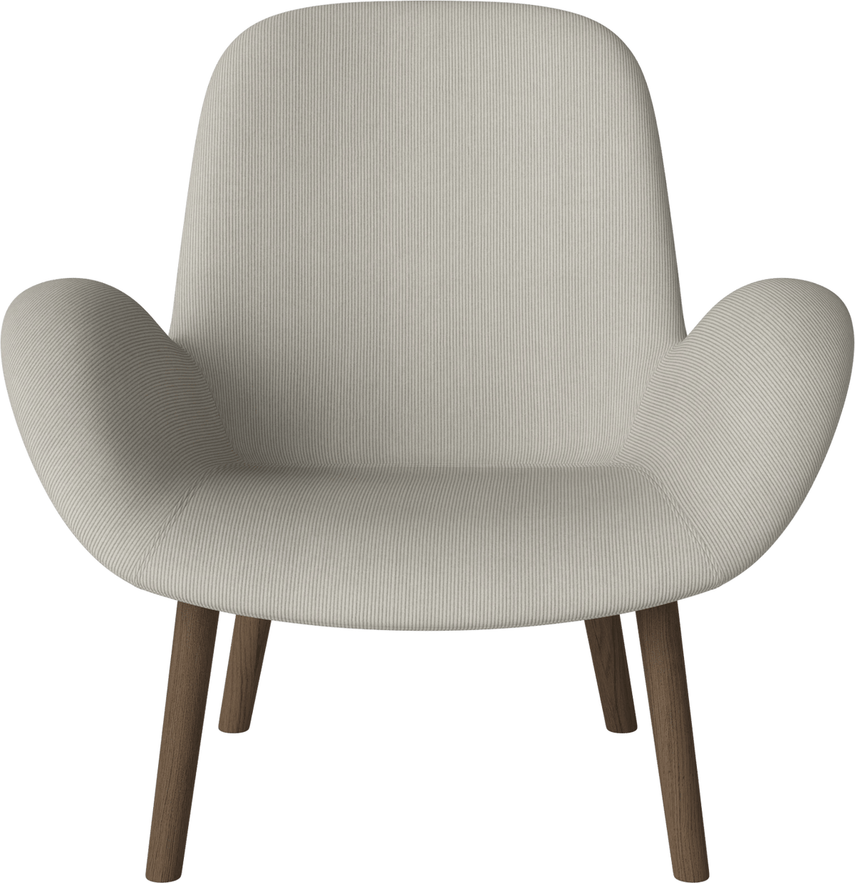 Seed Armchair w. Wooden Legs