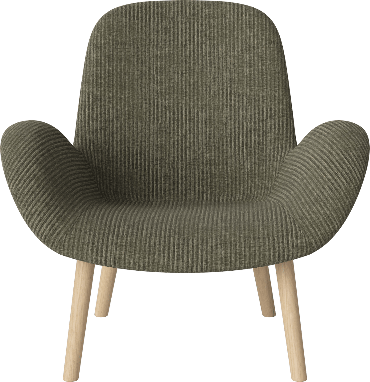 Seed Armchair w. Wooden Legs
