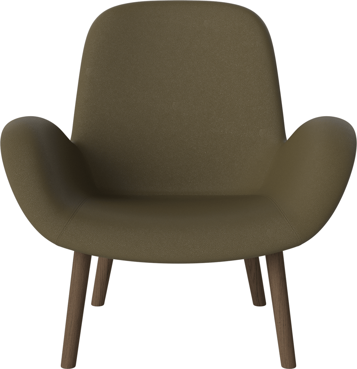 Seed Armchair w. Wooden Legs