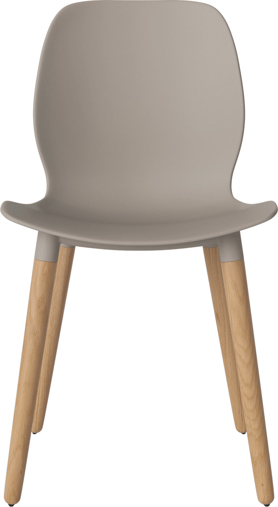 Seed Dining Chair - Poly/Wood Legs