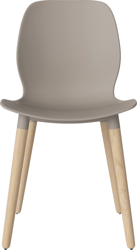 Seed Dining Chair - Poly/Wood Legs