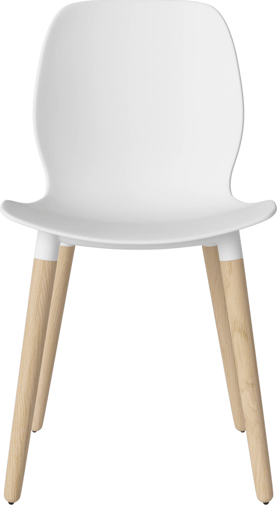 Seed Dining Chair - Poly/Wood Legs