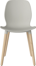 Carica l'immagine nel visualizzatore di Gallery, Seed Dining Chair - Poly/Wood Legs