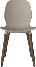 Carica l'immagine nel visualizzatore di Gallery, Seed Dining Chair - Poly/Wood Legs