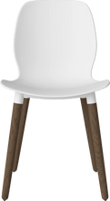 Carica l'immagine nel visualizzatore di Gallery, Seed Dining Chair - Poly/Wood Legs
