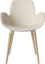 Carica l'immagine nel visualizzatore di Gallery, Seed Chair w. armrest &amp; upholstered seat - curated edition