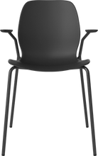 Carica l'immagine nel visualizzatore di Gallery, Seed Chair w. Open Armrest &amp; Metal Legs