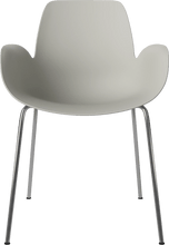 Carica l'immagine nel visualizzatore di Gallery, Seed Chair w. Armrest &amp; Metal Legs