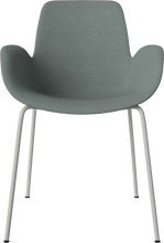 Carica l'immagine nel visualizzatore di Gallery, Seed Chair w. Armrest &amp; Metal Legs - Upholstered
