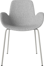 Carica l'immagine nel visualizzatore di Gallery, Seed Chair w. Armrest &amp; Metal Legs - Upholstered