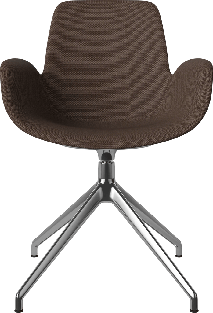 Seed Chair w. Armrest & 4-Starbase - Upholstered