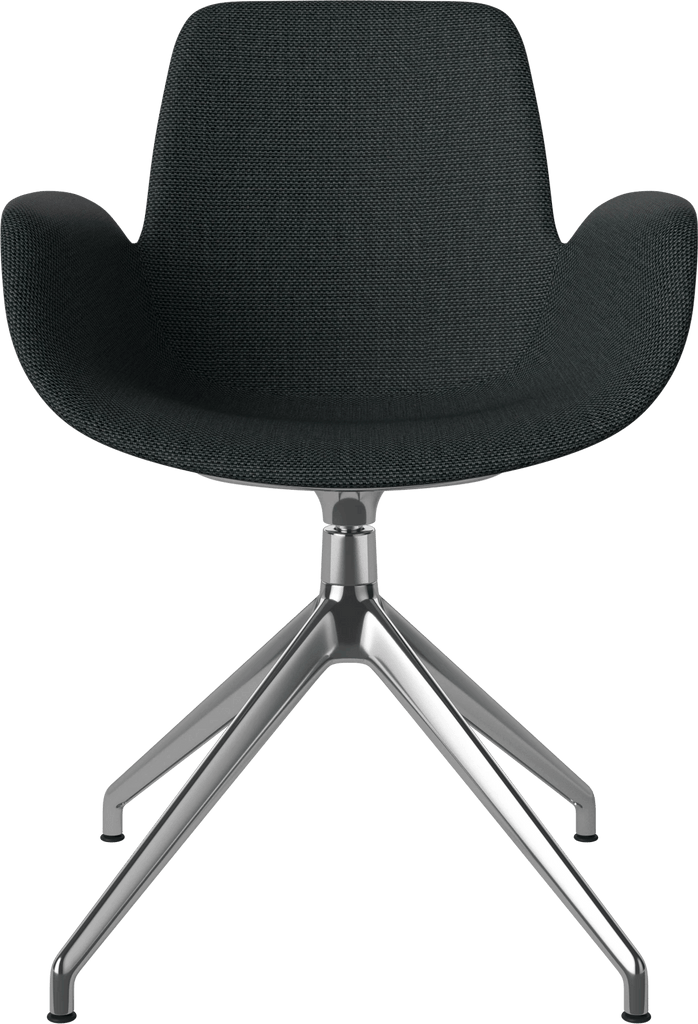 Seed Chair w. Armrest & 4-Starbase - Upholstered