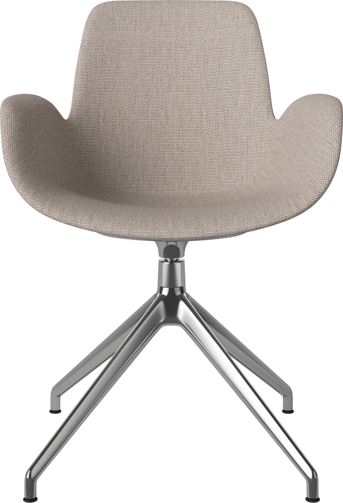 Seed Chair w. Armrest & 4-Starbase - Upholstered