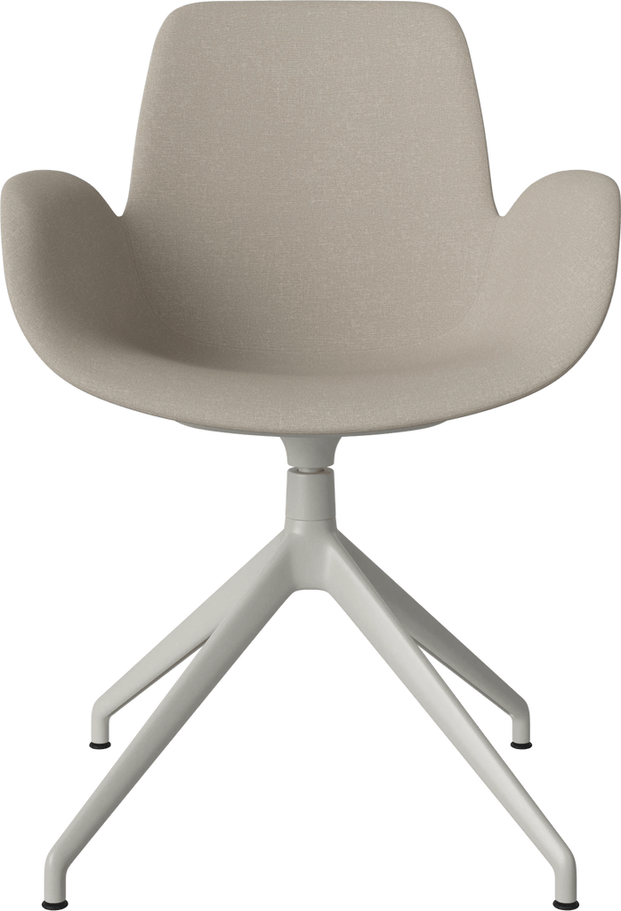 Seed Chair w. Armrest & 4-Starbase - Upholstered