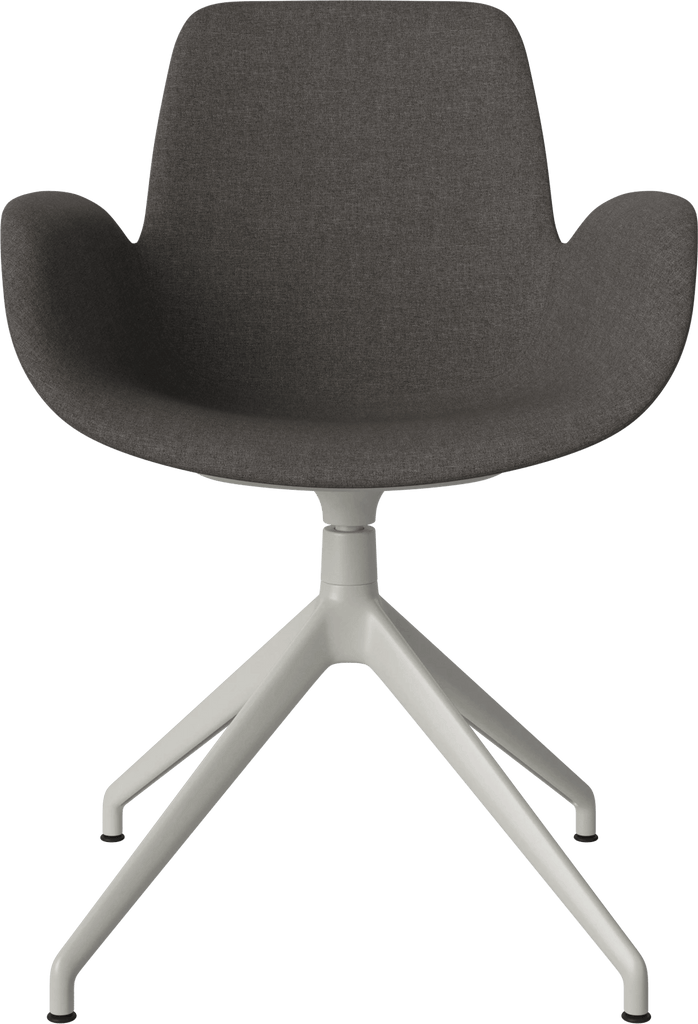 Seed Chair w. Armrest & 4-Starbase - Upholstered