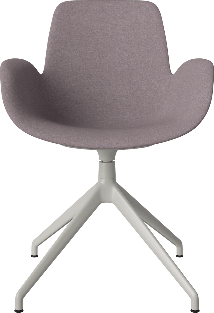 Seed Chair w. Armrest & 4-Starbase - Upholstered