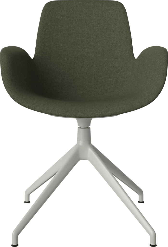 Seed Chair w. Armrest & 4-Starbase - Upholstered