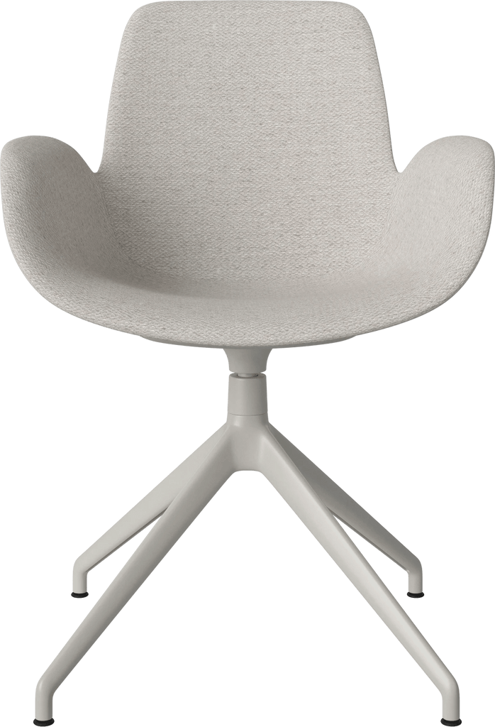 Seed Chair w. Armrest & 4-Starbase - Upholstered
