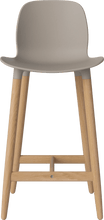 Carica l'immagine nel visualizzatore di Gallery, Seed High Chair H66 cm - Poly/Wood Legs
