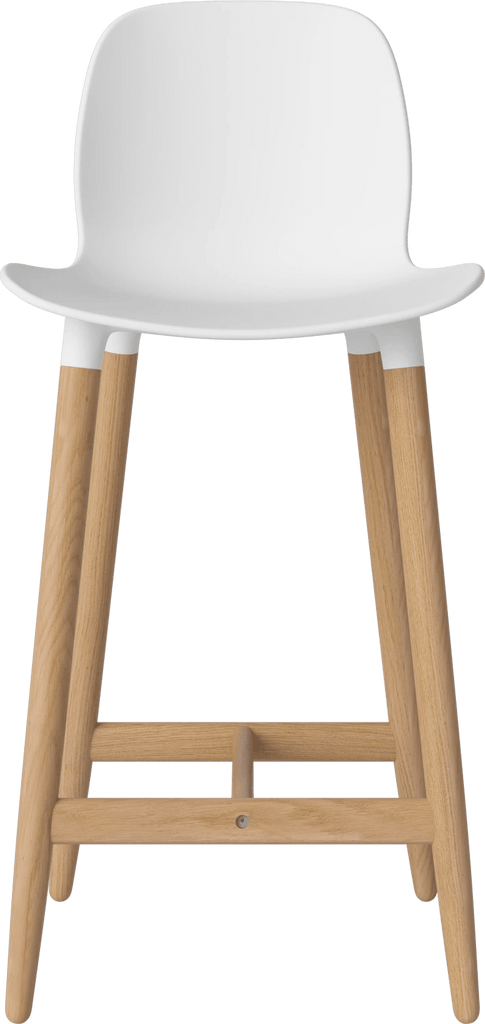 Seed High Chair H66 cm - Poly/Wood Legs