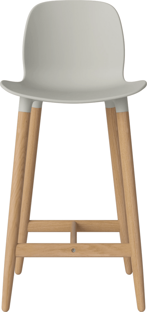 Seed High Chair H66 cm - Poly/Wood Legs